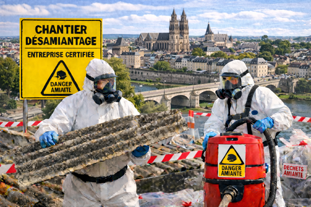 désamiantage Tours entreprise certifiée