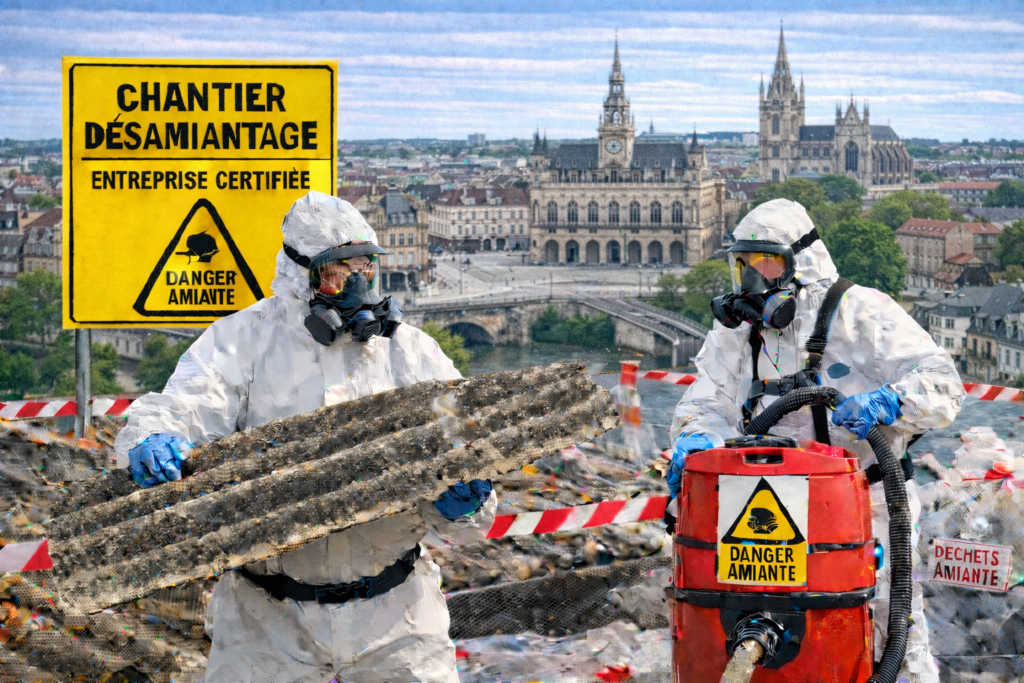 désamiantage Valenciennes entreprise certifiée