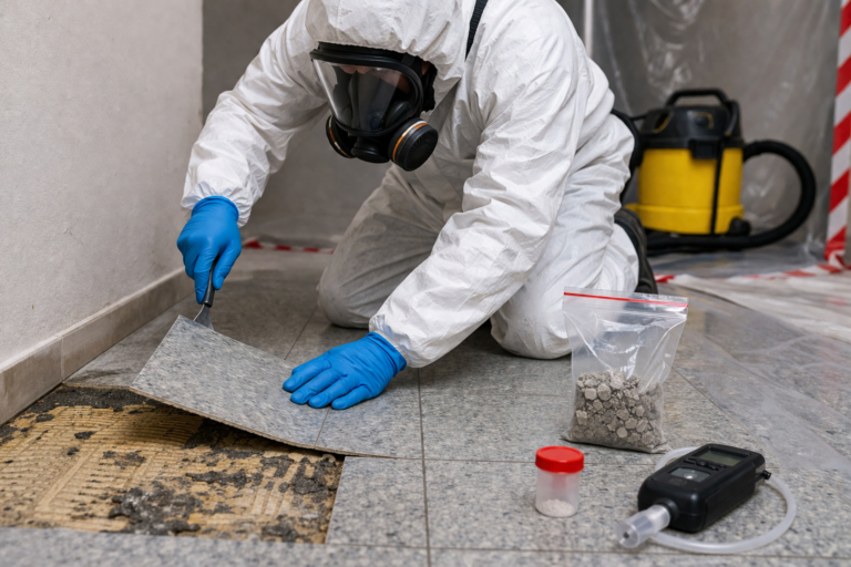 amiante dalle sol désamiantage retrait