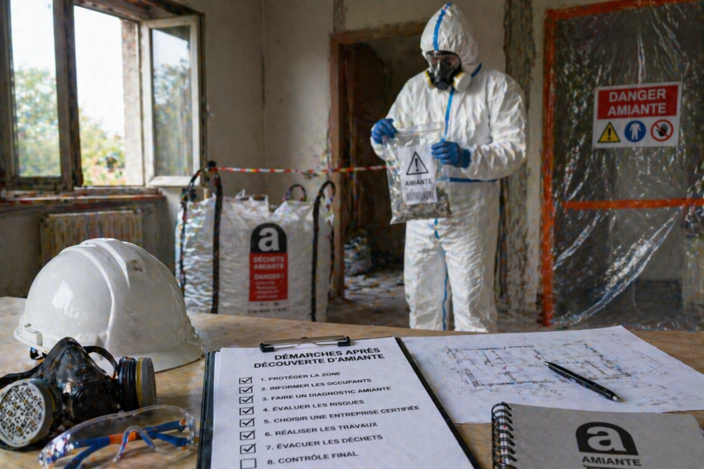 amiante que faire découverte maison
