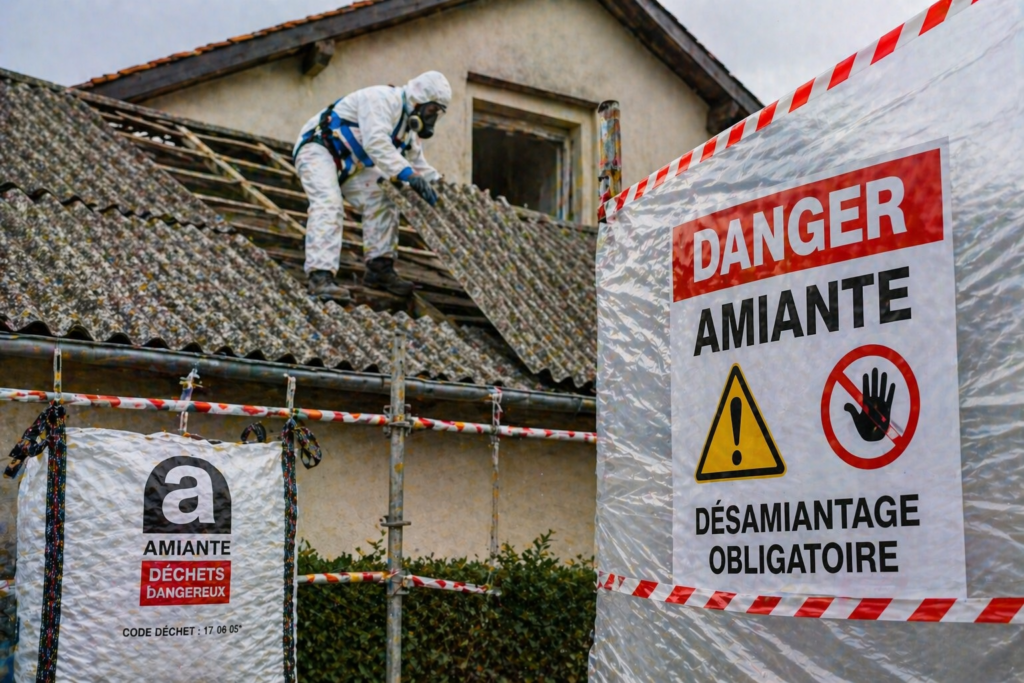 désamiantage obligatoire propriétaire maison