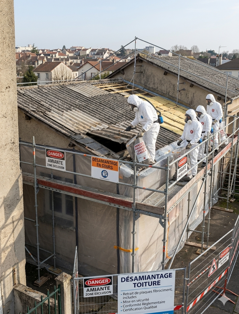 prix désamiantage toiture